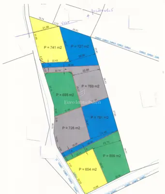 Building plot 695 m², Umag - near Sveta Marija na Krasu
