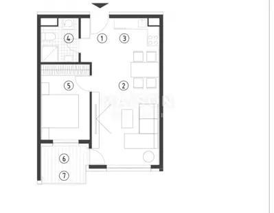 Stan 53 m², Gornja Dubrava, svijetao u centru - 17