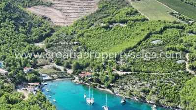 Landwirtschaftsfläche 41.000 m², Insel Hvar, Terrassen und Aussicht