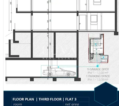 Wohnung 85 m², Lozica - am Meer, Loggia und 2 Schlafzimmer - 15