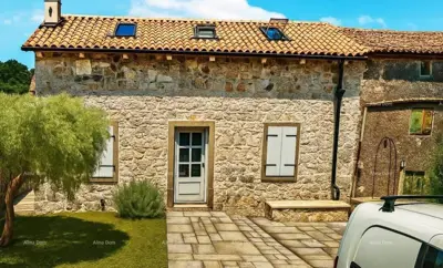Istarska kamena kuća, Sv.Lovreč Labinski, okolica Labina