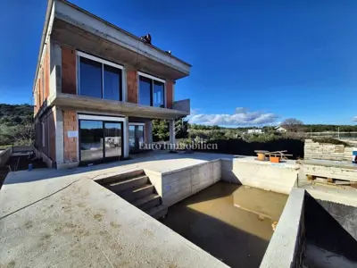 Vila 218 m², Murter - prvi red do mora, bazen - 15