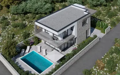 Vila 218 m², Murter - prvi red do mora, bazen - 17