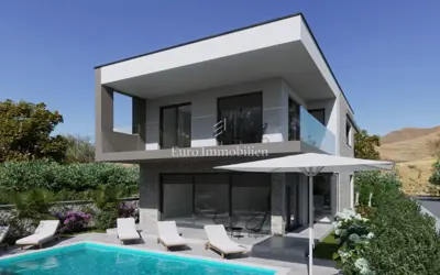 Vila 218 m², Murter - prvi red do mora, bazen - 16