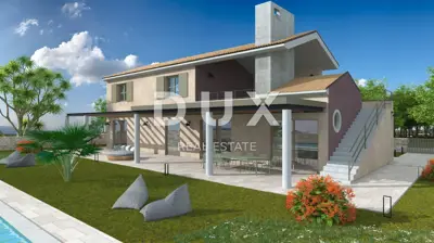Villa 203,3 m², Svetvinčenat - Meerblick und Blick auf die Brijuni