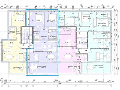 Wohnung 90,83 m², Srima bei Vodice - 30 m vom Strand - 5