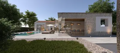 Poreč, okolica, moderna pametna kuća s bazenom - 12
