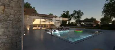 Poreč, okolica, moderna pametna kuća s bazenom