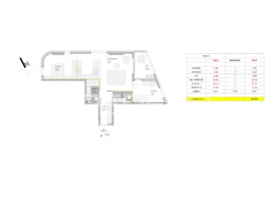 Apartment 84 m², Umag - quiet location and elevator - 3
