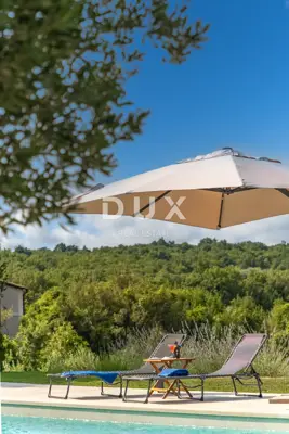 Villa 273 m², Labin - Blick auf Učka und beheizter Pool - 22
