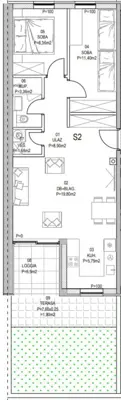 Apartment 67 m², Barban, ground floor and two bedrooms - 5