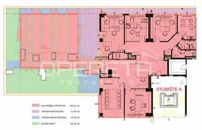 Banjavčićeva, Premium-Büroflächen mit großen Terrassen + 6 Parkplätze - 15