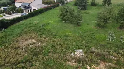 Građevinsko zemljište 1 276 m², Kaštelir, pogled na prirodu i more - 3