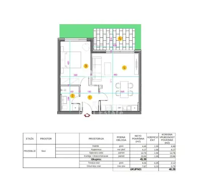 Modernly furnished apartment on the ground floor of a newly built building in Umag - 16