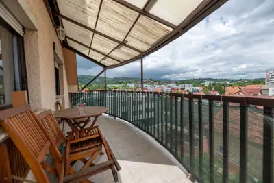 Wohnung 46 m², Gajnice, ruhige Mikrolage und Balkon mit Blick - 7