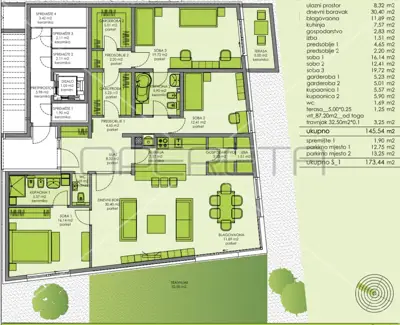 Najam, Stan, Srebrnjak, Mašekova, 4s, 173 m² - 2