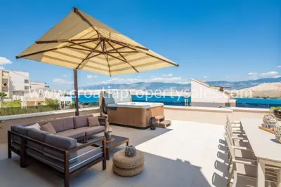 Vila 350 m², Pag - drugi red do mora i panoramski pogled - 12