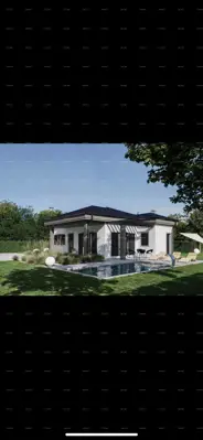 Kuća u roh-bau fazi s bazenom – mirna lokacija za savršen obiteljski dom ili odmor.