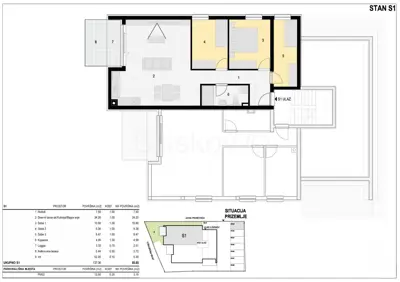 Verkauf, Pag, Mandre, Neubau, 4-Zimmer, 1. Reihe zum Meer, Parkplatz - 23