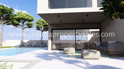 Villa 270 m², island of Brač, sea view and pool - 7