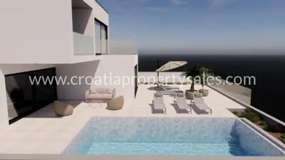 Villa 270 m², island of Brač, sea view and pool - 6