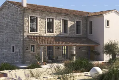 Prodaja - istarska kamena kuća u fazi renovacije, blizina Cerovlja! - 7