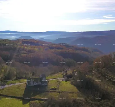 Prodaja - istarska kamena kuća u fazi renovacije, blizina Cerovlja! - 9