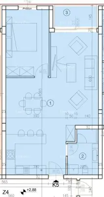 Stan 61 m², Medulin - terasa i parkirno mjesto - 5