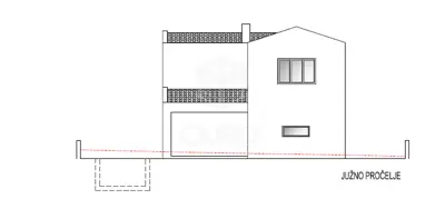 Building plot 305 m², Divšići - quiet location - 2