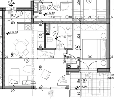 Apartment, 1 bedroom, Monvidal Pula, 6th floor with elevator - 14
