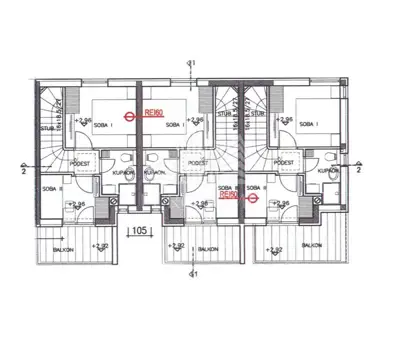 Apartment B-S1: Mandre, 63 m², Neubau - 12