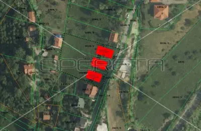 Baugrundstück 2 874 m², Borčec, Blick und Zugang von zwei Straßen - 7
