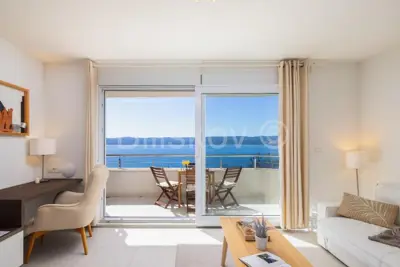 Wohnung 75 m², Mimice, Meerblick und Pool - 19