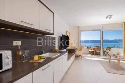 Wohnung 75 m², Mimice, Meerblick und Pool - 21