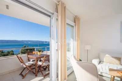 Wohnung 75 m², Mimice, Meerblick und Pool - 7