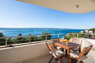 Wohnung 75 m², Mimice, Meerblick und Pool - 8