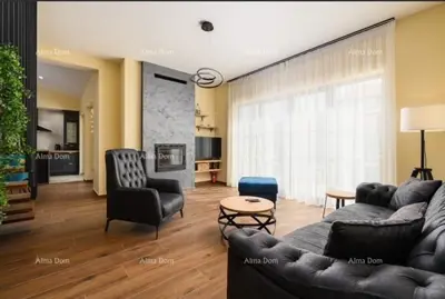 Luxury, fully furnished Istrian villa with a studio apartment, pool, and sea view, Kanfanar! - 7