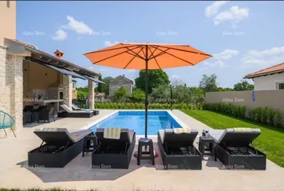 Luxury, fully furnished Istrian villa with a studio apartment, pool, and sea view, Kanfanar! - 3