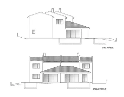 Vila 151 m², Prhati kod Barbana, bazen i dvorište
