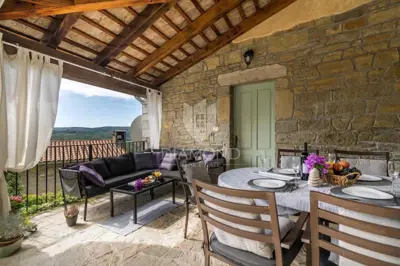 Villa 100 m², Oprtalj surroundings - pool and panoramic views - 19