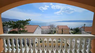 Apartment 49 m², Povile - open sea view and terrace 13 m²