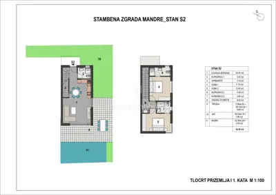 Trosoban apartman s krovnom terasom - 6