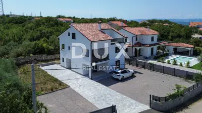 Otok Krk, Rasopasno, obiteljska kuća, 184 m², novogrdnj, krovna terasa
