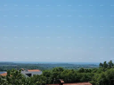 Stan 20 m², Tar-Vabriga, pogled na more i terasa - 2
