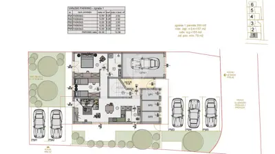 Stan 72 m², Kaštanjer, Pula - vrt 80 m² i 2 parkirna mjesta - 4