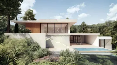 Building plot 1,073 m², Tar - quiet location and views of nature