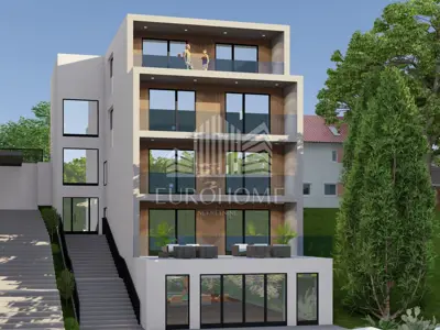 House 383 m², Pantovčak, project for 3 apartments