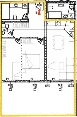 Penthouse - s panoramskim pogledom na more – Okrug Gornji/Čiovo - 13