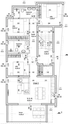 Apartment 116.5 m², Sukošan - 110 m from the beach, sea view - 7