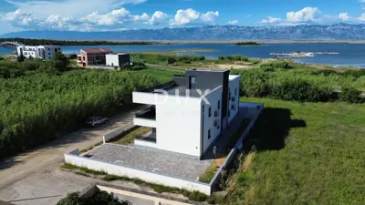 Penthouse 92,15 m², Privlaka - 140 m vom Strand, Meerblick - 7